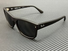 RAY BAN RB4428 601S48 Matte Black Polarized Unisex 56 mm Sunglasses