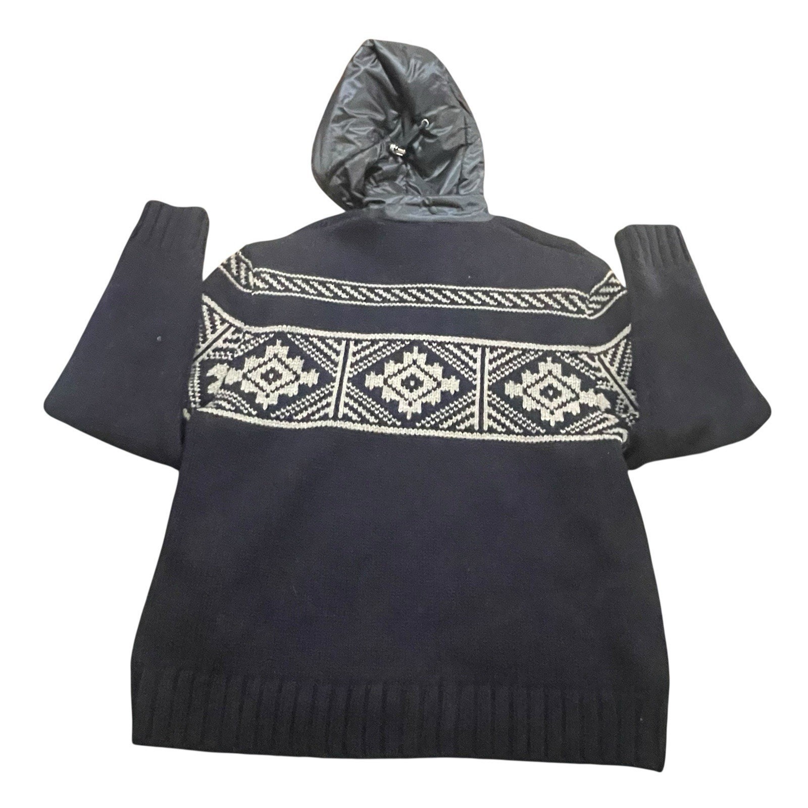 NWT Ralph Lauren Purple Label Jacket Mens XXL Navy Cashmere Wool Fair Isle $2495 image 5