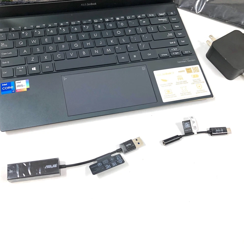 Asus Zenbook UX325E Slim Laptop 13.3" i7-1165G7 8GB RAM 512GB SSD Win 11 - Image 2 of 4