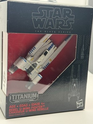 STAR WARS THE BLACK SERIES TITANIUM REBEL U-WING FIGHTER #29
