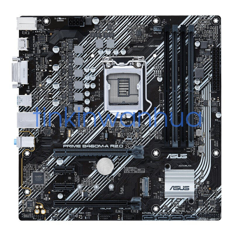 For ASUS PRIME B460M-A R2.0 LGA1200 Intel H470 DDR4 DVI+