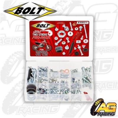 Bolt Motorrad Hardware Pro Pack Befestigungssatz für Honda CR 125 2000-2007
