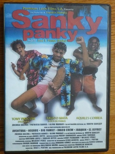 Sanky Panky DVD Movie Tony Pascual Fausto Mata Aquiles Correa Latin Films - Picture 1 of 3