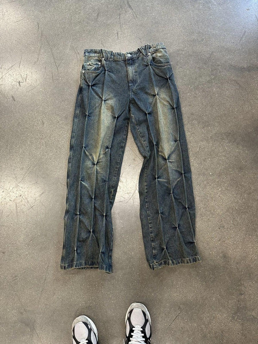 パンツ Badson 'CORE' DENIM PANTS Bad Son Core Denim Pants Faded Navy | eBay