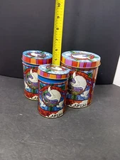 ❤️ Set Of 3 Peace On Earth Nesting Tins Decor. All Occasions 