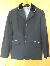 Damen Turnierjacket Turniersakko antrazit grau von RTS Gr 38
