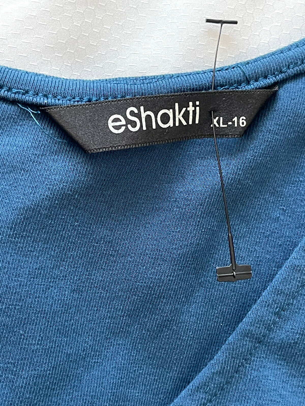 Eshakti Dress Women’s Size XL-16 Cotton/spandex J… - image 3