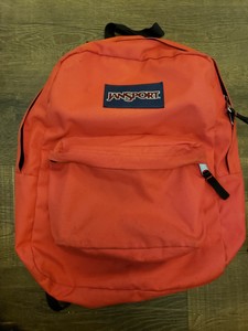 burgundy jansport backpack