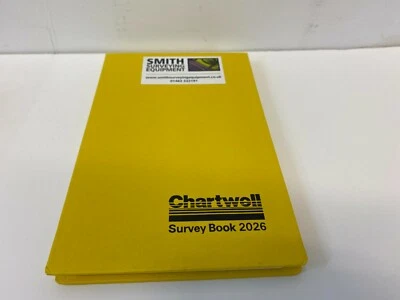 CHARTWELL 2026 FIELD SURVEY LEVELLING BOOK FOR CONSTRUCTION