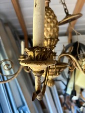 ANTIQUE PINEAPPLE LIGHT FIXTURE