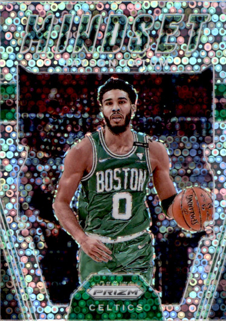 2021-22 Panini Prizm Mindset Fast Break Disco Jayson Tatum Boston Celtics #13