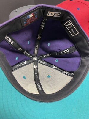 Casquette ajustée New Era 59FIFTY alternative violette Milwaukee Bucks 2021/22 City Edition pour homme