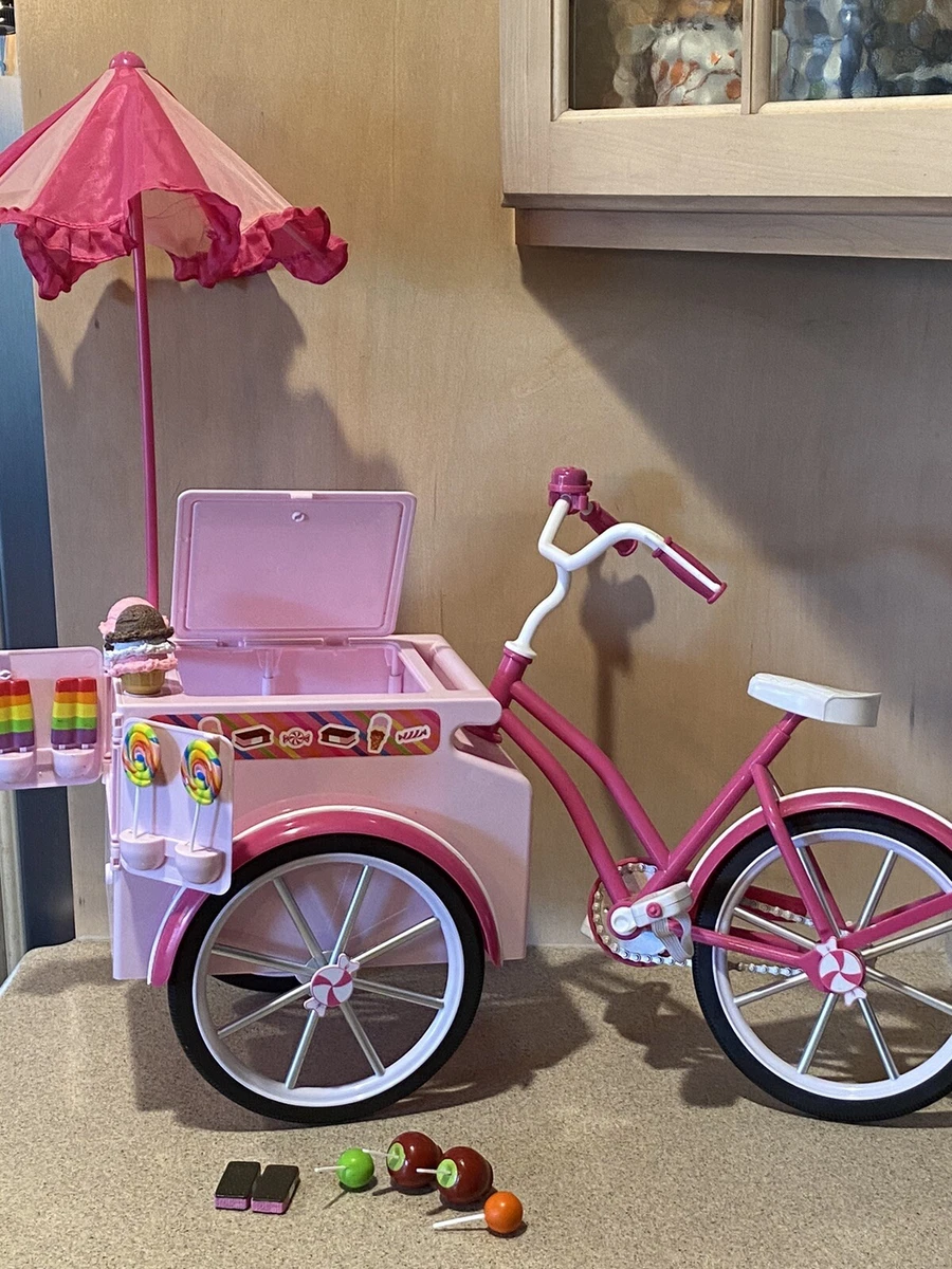 My Life Ice Cream Treat Cycle Umbrella Accessories for 18