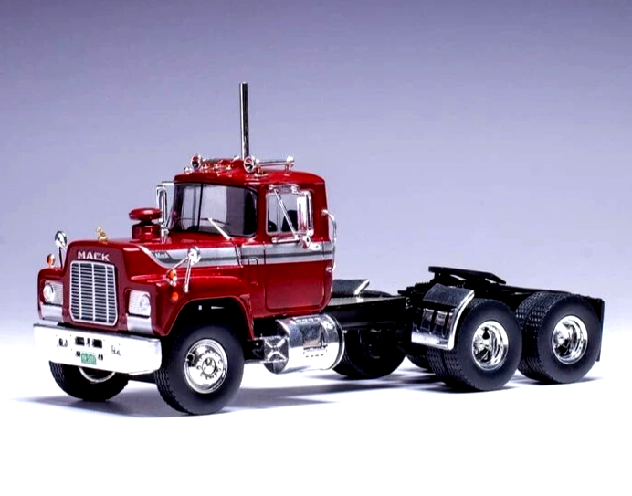 IXO DIECAST 1/43 1966 MACK R SERIES TRUCK/CAB/TRACTOR METALLIC RED TR212