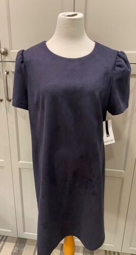 Nine West Ladies Navy Short Sleeve Dress Size 16 new with tags