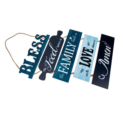 2 Pieces Wooden Hanging Sign Decoration Rustic Farmhouse Wall Signs for Home - 第 11/12 張圖片