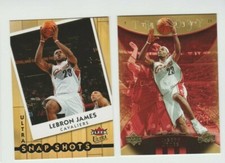 NBA : Lebron James Basketball Card Selection - Various Years / Brands