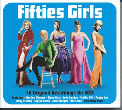 Fifties [50s] Girls - 75 Original Recordings 3CD 2014 NEW/SEALED