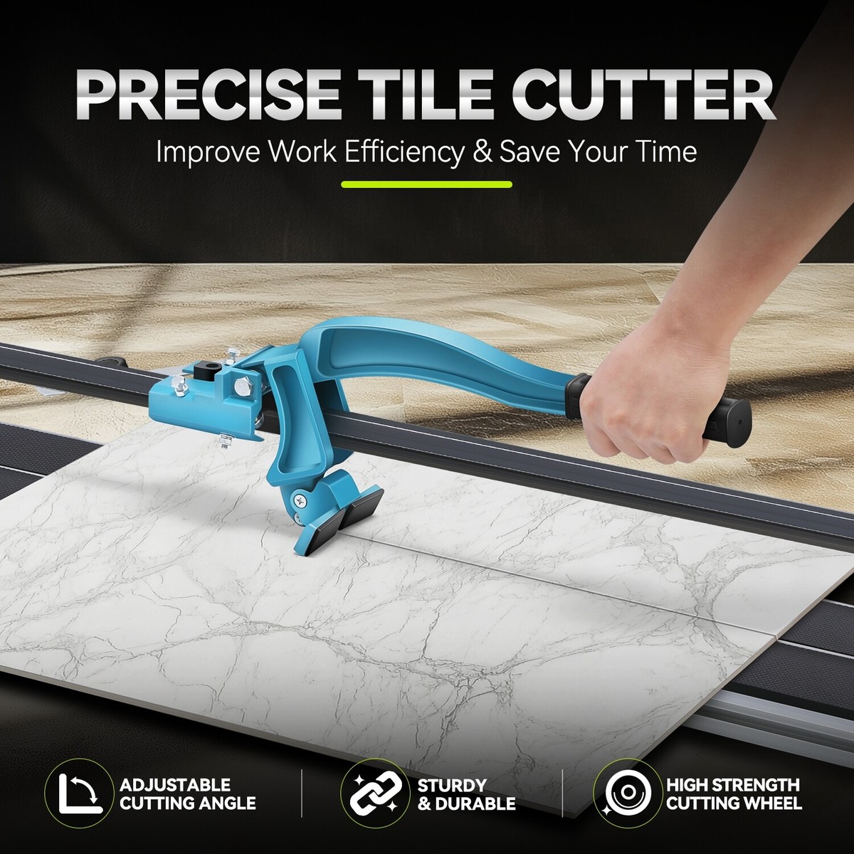 48in 1200mm Professional Manual Tile Cutter Hand Tool Ceramic