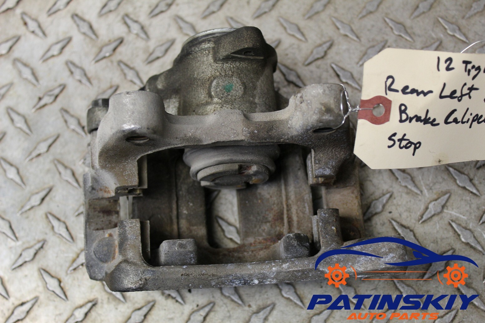 2012 VOLKSWAGEN TIGUAN REAR LEFT DRIVER BRAKE CALIPER BRAKES STOP LH L