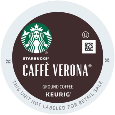 Starbucks Caffe Verona Coffee 22 to 132 Count Keurig K cups Pick Any Quantity