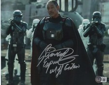 Giancarlo Esposito Mandalorian Autographed Signed 8x10 Photo Beckett BAS COA