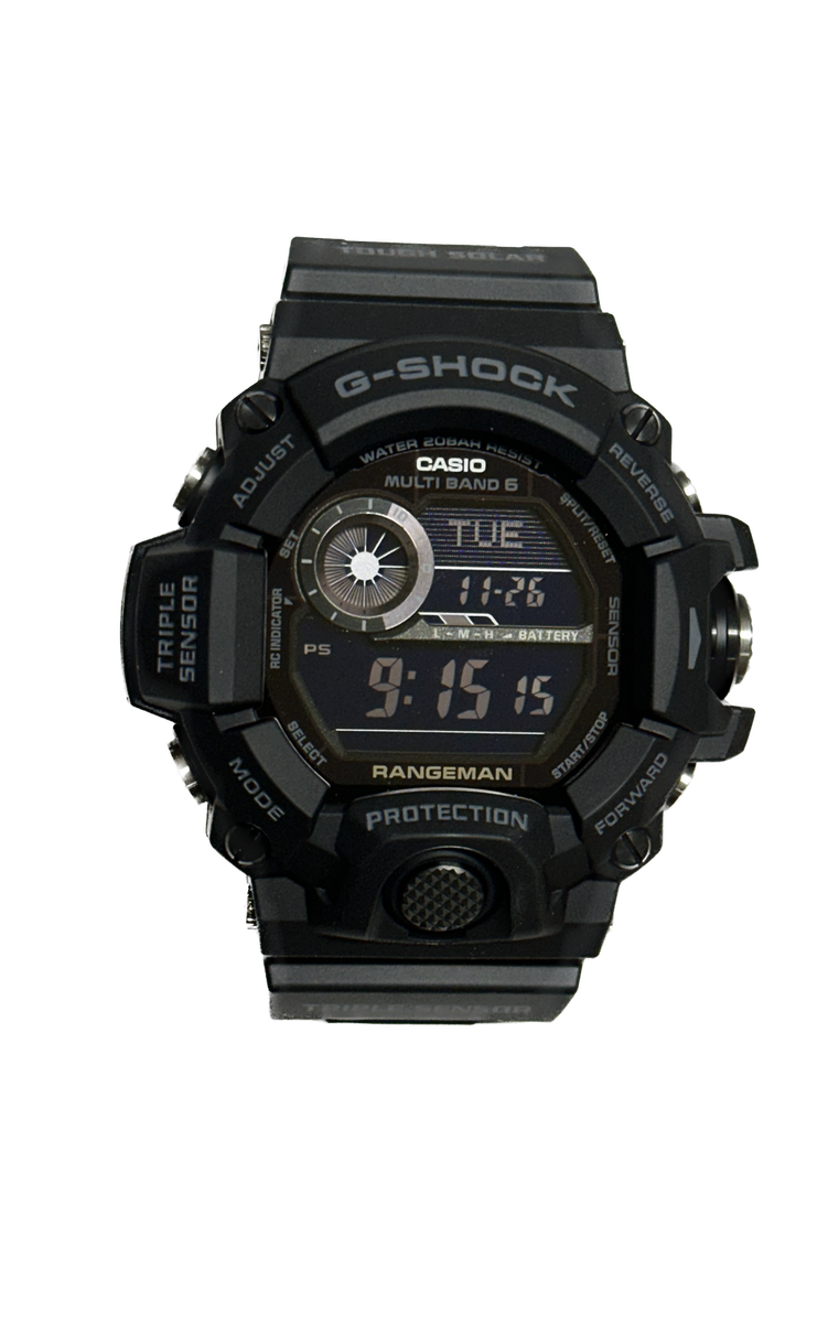 Casio G-Shock Master of G Rangeman 53mm Black Resin Case