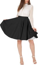 BlackButterfly Retro Rockabilly Full Circle 1950's Flared Vintage Swing Skirt