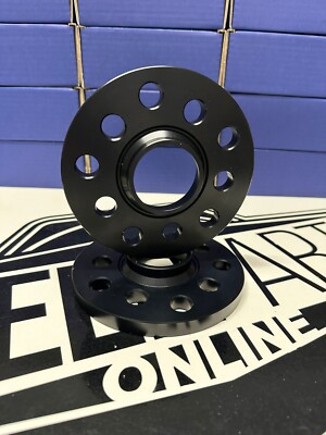 SCHWARZE SPR LEICHTMETALL-SPURVERBREITERUNGEN 15 MM 5 X 120 72,6 MM CB PAAR BMW-AUSSTATTUNG