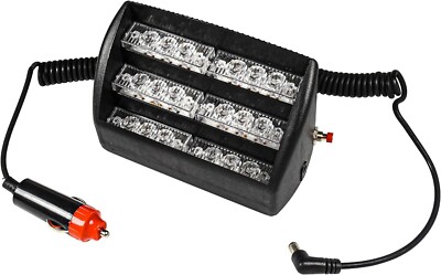 HQRP 18 LED Luz estroboscópica de color blanco / luces de tablero de emergencia