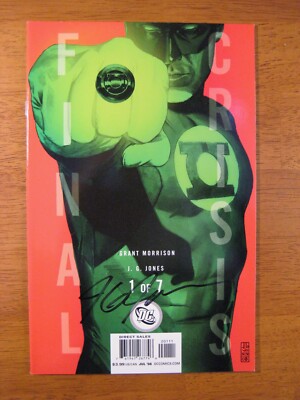Wow! FINAL CRISIS #1 **SIGNED BY J.G. JONES!** COA!