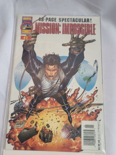 Mission Impossible #1 Error/Recalled Version Cruise 1996 Marvel Paramount GC - Afbeelding 1 van 1