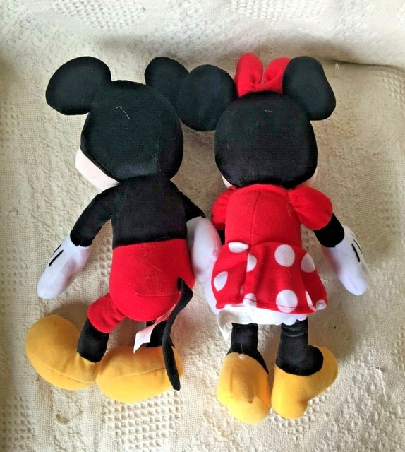 KOHL'S KOHLS CARES MICKEY MOUSE & MINNIE MOUSE PLUSHES - 14