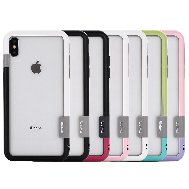 Soft bumper Frame Cover case For iPhone 11 12 Pro Max mini