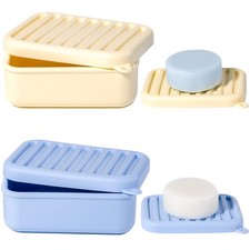Jabonera de viaje port til a prueba de fugas, jabonera de viaje de silicona