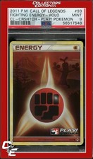 Call of Legends Fighting Energy 93 Holo Crosshatch Play! Pokemon PSA 9 on eBay