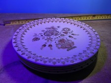 staffordshire old granite Jamestown Sid Plates X4 7 Inch /  18cm 