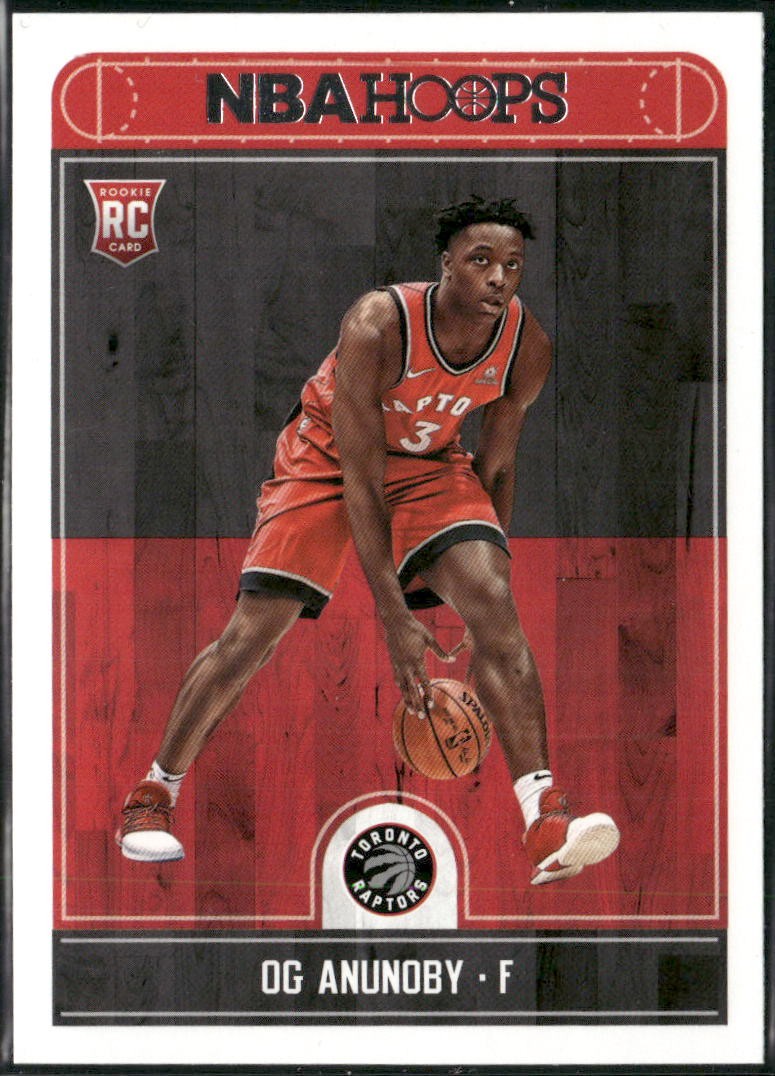 2017-18 Hoops #273 OG Anunoby RC Rookie Card Raptors
