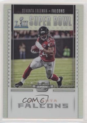 2017 Panini Contenders Optic Super Bowl /99 Devonta Freeman #SB-1 e5r