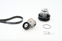 Continental Ctam 6PK1217WP1 Wasserpumpe + Keilrippenriemensatz FüR Chevrolet