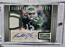 2019 Panini Playbook signature Material Auto Randall Cunningham # 9 /25 Eagles
