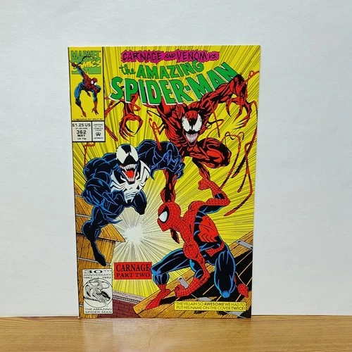 The Amazing Spider-Man #362 Marvel Comics 1992 2nd Carnage 1st Print NM 9.4