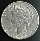 1923-S Peace Silver Dollar XF+