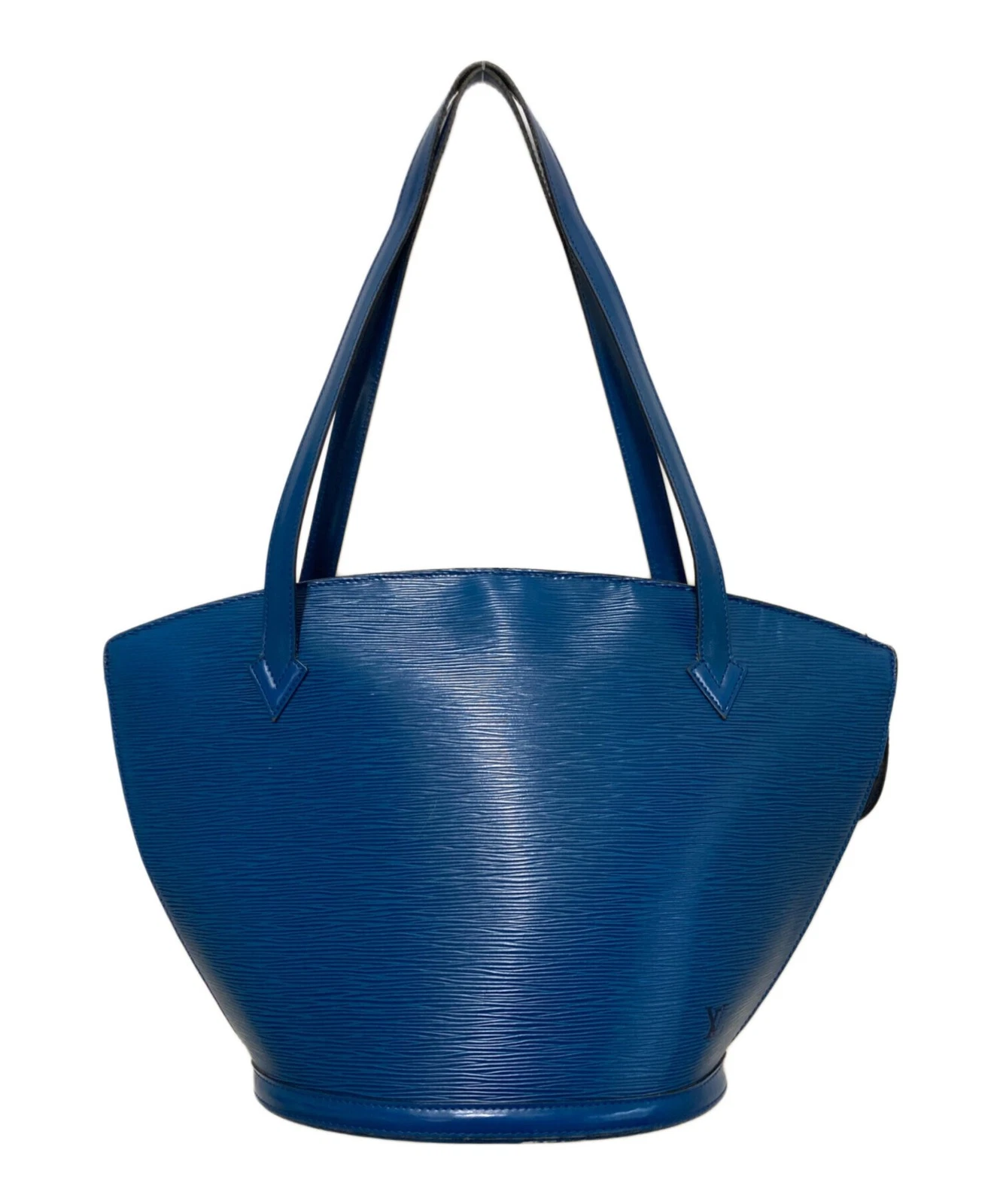 Vuitton — Louis Vuitton Saint-Jacques Shopping Tote Bag M52265 Blue #TFB7103