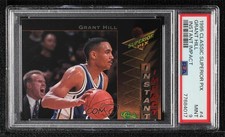 1995 Classic Superior Pix Instant Impact Grant Hill #4 PSA 9 MINT HOF 0ji1