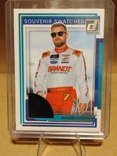 2025 Donruss Racing Justin Allgaier Souvenir Swatches #SV-JAL NASCAR Race Used