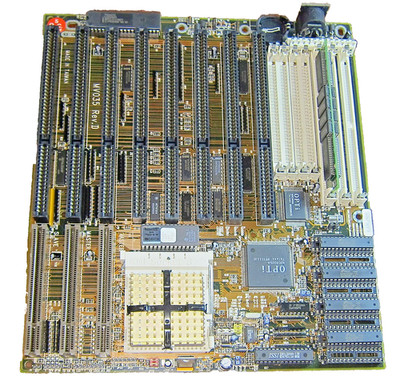 Genuine Edom MV035 Industrial Motherboard with AMD 486DX2 66Mhz CPU and 8MB RAM