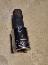 S-K Tools Socket Bit, 1/2 Dr, 17mm, Hex 41417 SK *MADE IN THE USA*