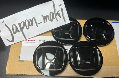 Type R Wheel Center Caps JDM OEM Civic FL1 FL4 Type-R Type R Wheel center cap Black 4pcs New ...