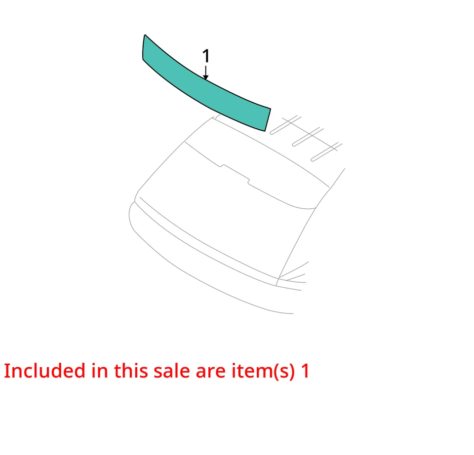 Центральная крышка заднего фонаря подходит для 07-10 MKX 10239635 - Изображение 4 из 4